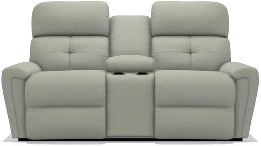 La-Z-Boy Douglas Tranquil Power Reclining Loveseat with Headrest and Console image