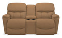 La-Z-Boy Kipling Fawn Power Reclining Loveseat With Headrest and Console image