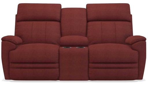 La-Z-Boy Talladega Mulberry Power Reclining Loveseat with Console image