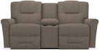 La-Z-Boy Easton Otter Power Reclining Loveseat with Headrest And Console image