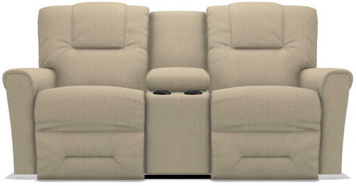 La-Z-Boy Easton Toast Power Reclining Loveseat with Headrest And Console image