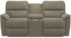 La-Z-Boy Brooks Charcoal Power Reclining Loveseat With Headrest And Console image