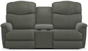 La-Z-Boy Lancer Power La-Z Time Charcoal Full Reclining Loveseat with Console image