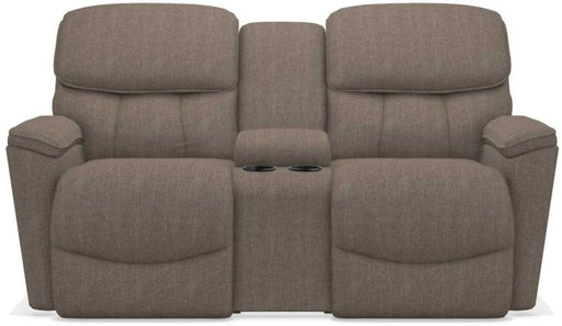 La-Z-Boy Kipling Otter La-Z-Time Power-Reclineï¿½ Reclining Loveseat With Power Headrest and Console image