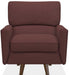 La-Z-Boy Bellevue Burgundy High Leg Swivel Chair image
