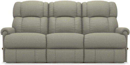 La-Z-Boy Pinnacle Reclina-Way Pewter Full Linen Reclining Sofa image
