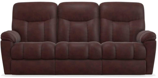 La-Z-Boy Morrison Burgundy La-Z-Time Power-Reclineï¿½ With Power Headrest Full Reclining Sofa image